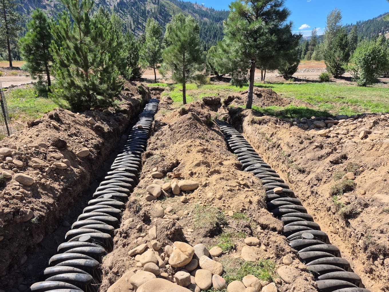 Mountain Property Septic System